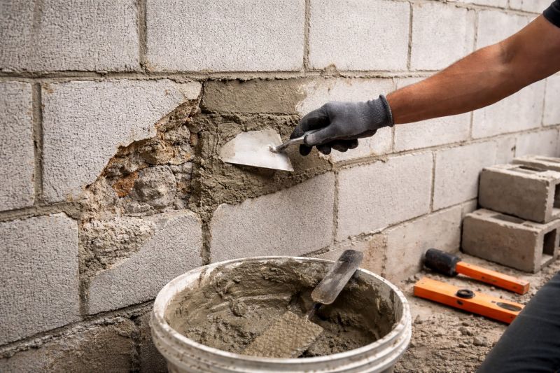 Block Wall Repair in Reidsville, NC