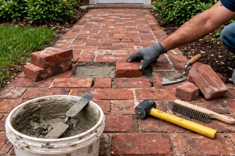 Brick Driveway Repair in Greensboro, NC