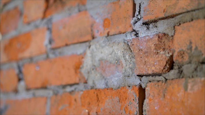 Brick Fence Repair in Greensboro, NC