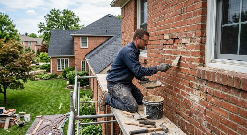 Brick Flatwork Repair in Burlington, NC