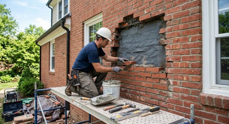 Brick Floor Repair in Greensboro, NC