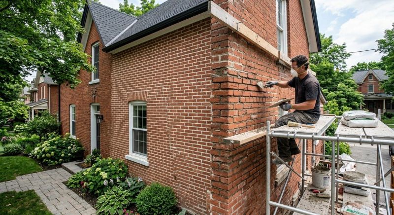 Brick Masonry Restoration in Greensboro, NC