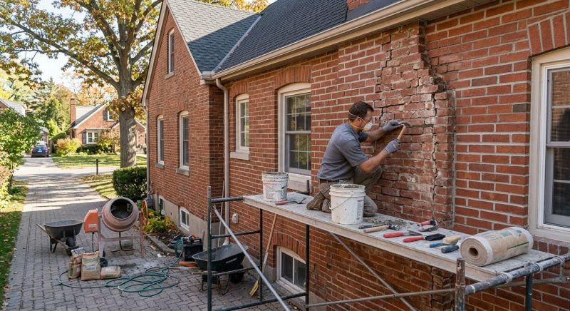 Brick Masonry Restoration in Greensboro, NC