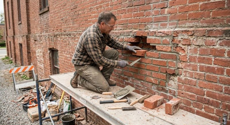Brick Repair in Thomasville, NC