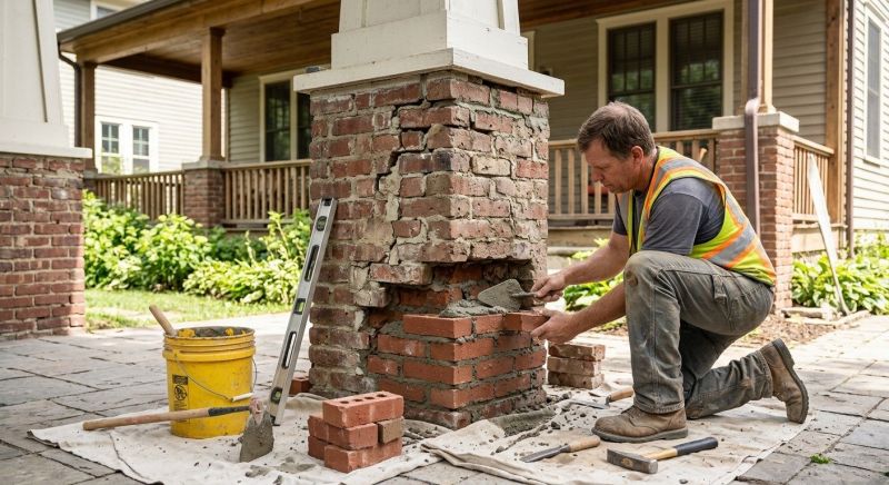 Brick Restoration in Colfax, NC