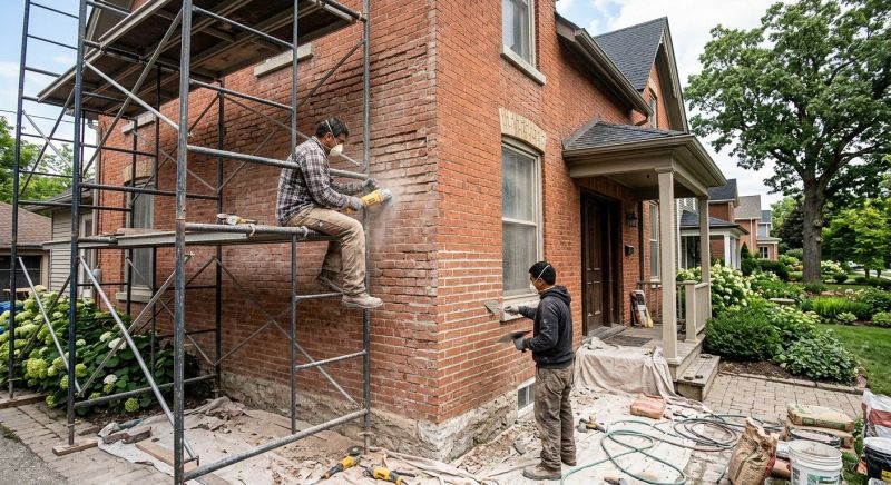 Brick Restoration in Davidson County, NC