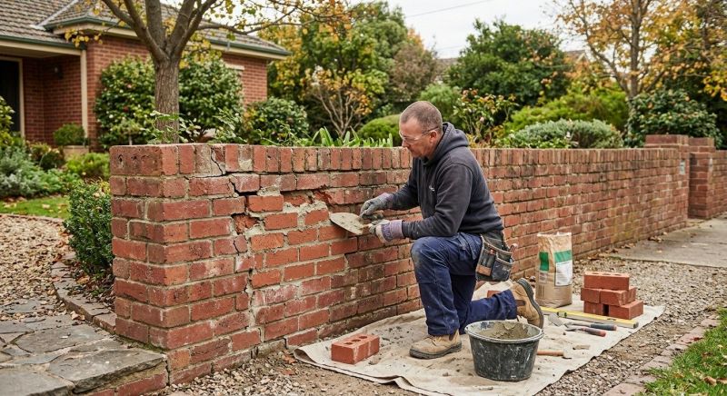 Brick Wall Repair in Graham, NC