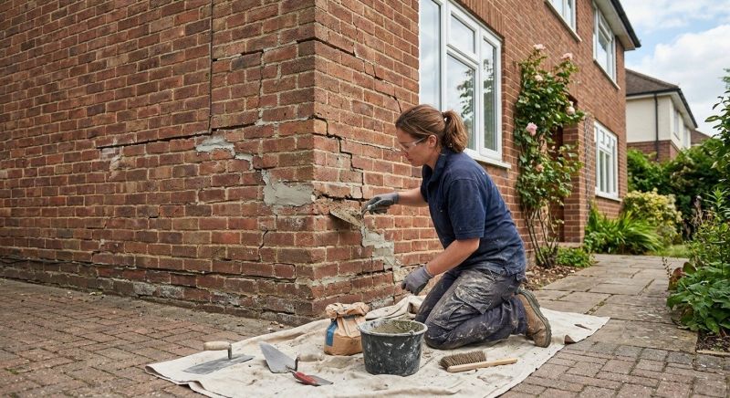 Brick Wall Repair in Stokesdale, NC