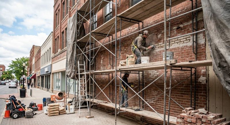 Commercial Masonry Repair in Liberty, NC