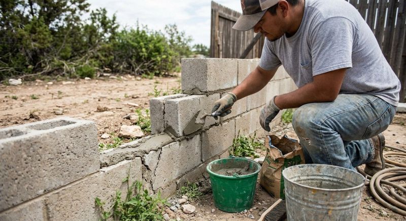 Concrete Block Repair in Kernersville, NC