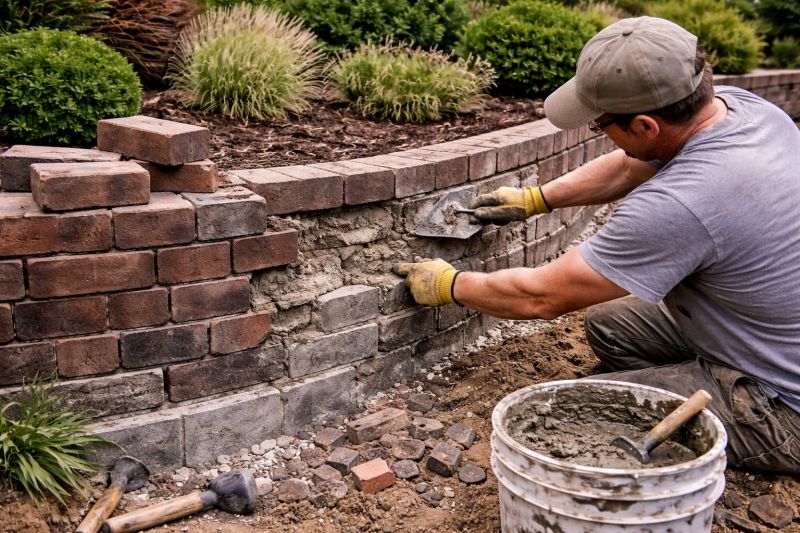 Retaining Wall Repair in Davidson County, NC