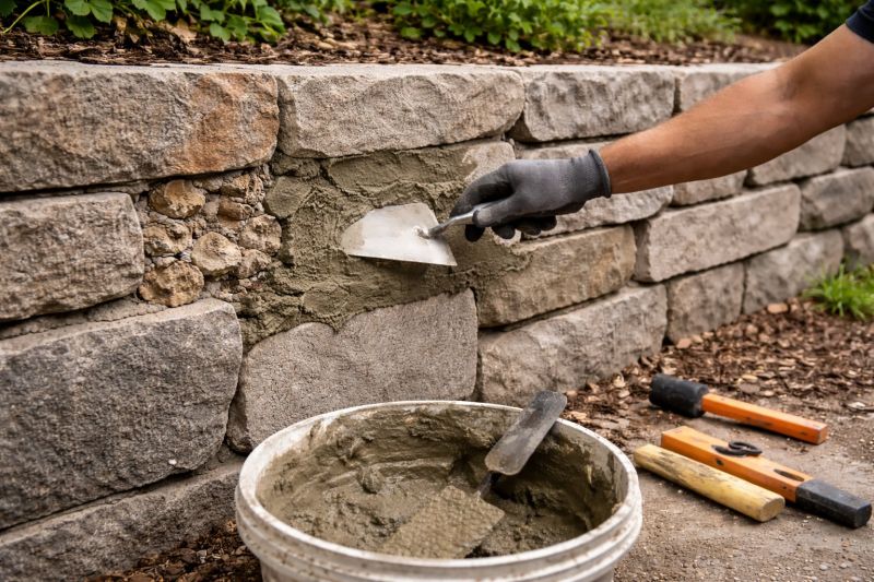 Retaining Wall Repair in Graham, NC