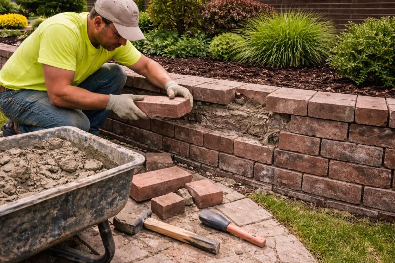 Retaining Wall Repair in Haw River, NC