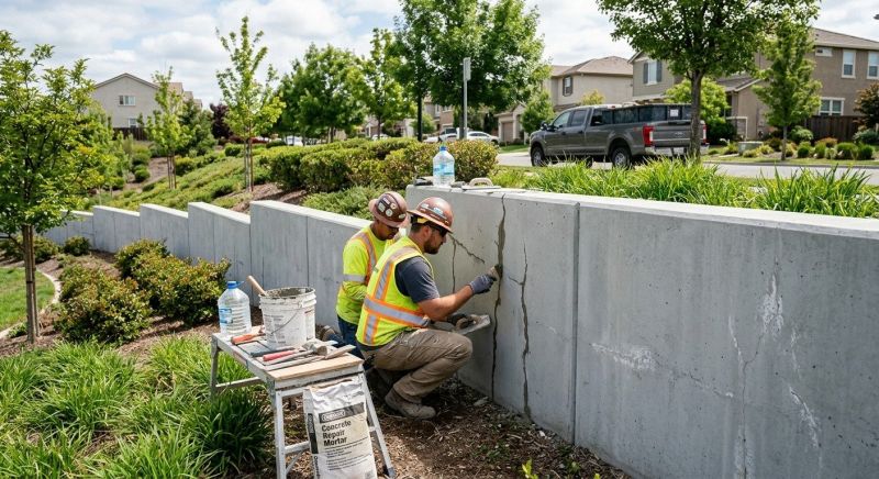 Retaining Wall Repair in Stokesdale, NC