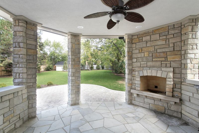 Stone Chimney Installation in Alamance County, NC