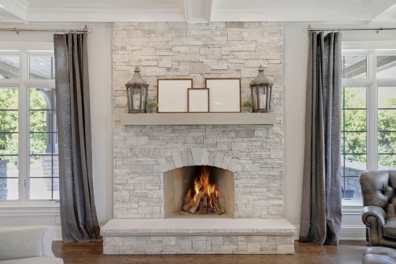 Stone Chimney Installation in Forsyth County, NC