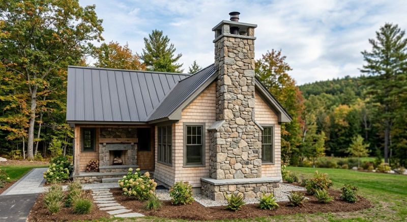 Stone Chimney Installation in Kernersville, NC