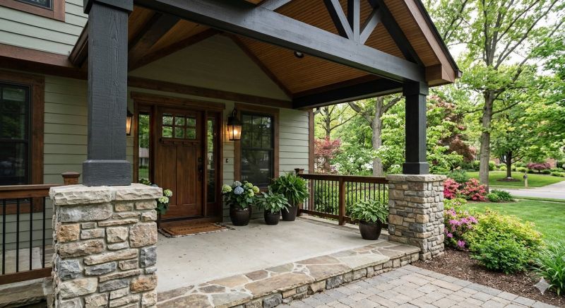 Stone Chimney Installation in Kernersville, NC