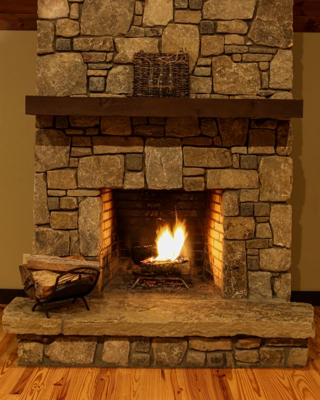 Stone Chimney Installation in Rockingham County, NC
