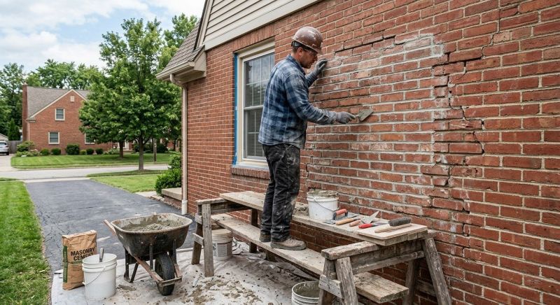 Stone Masonry Repair in Gibsonville, NC
