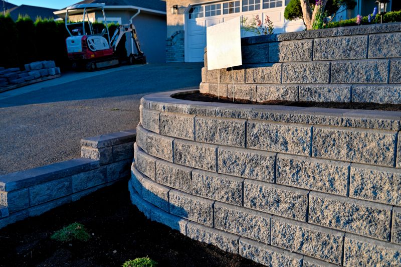 Stone Wall Repair in Forsyth County, NC