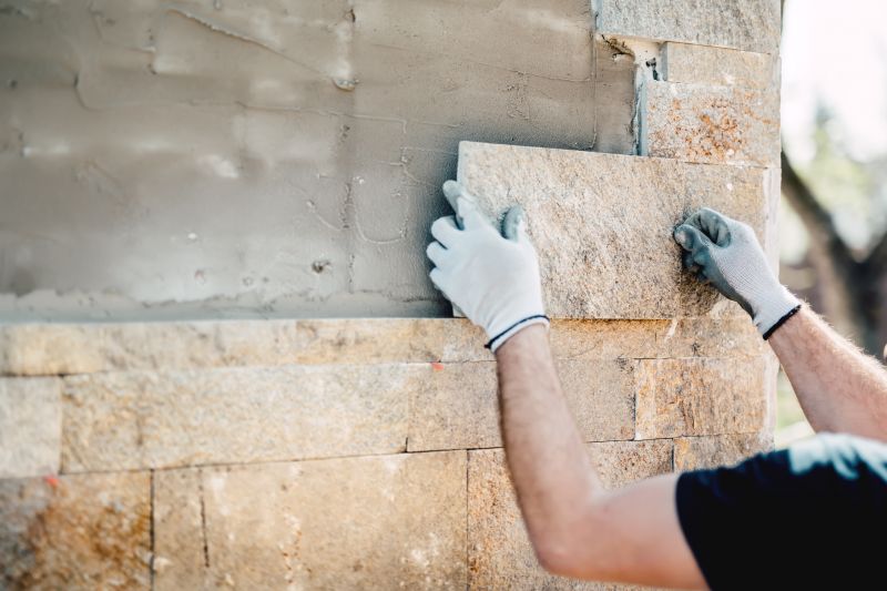 Stonework Installation in Haw River, NC