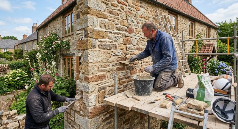 Stonework Repair in Guilford County, NC